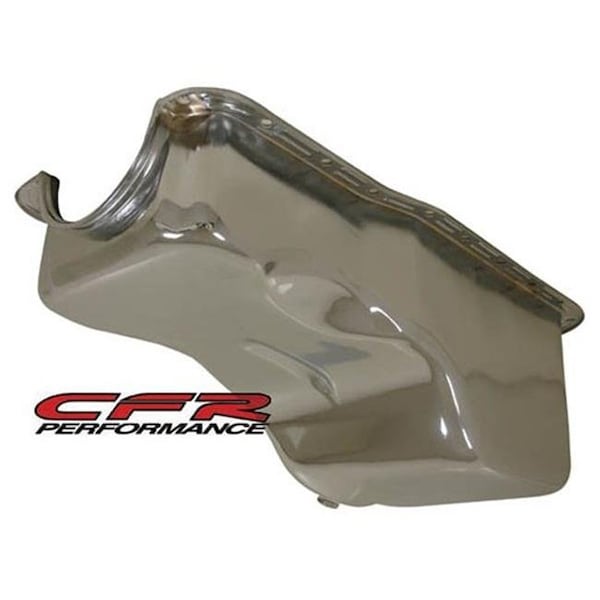 Cfr Performance CFR HZ-9532-C 1969-81 Ford Small Block 351W Windsor Stock Capacity Oil Pan - Chrome HZ-9532-C - main